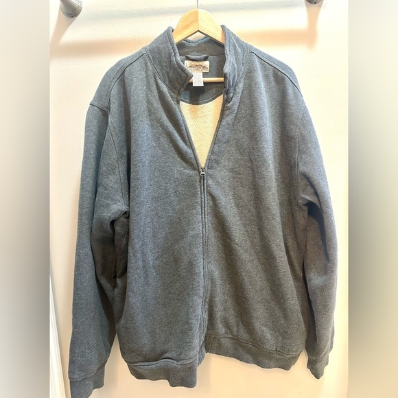 L.L. Bean Other - L.L. Bean Katahdin Iron Works Full Zip-Up Sweatshirt in Gray Size XL